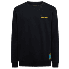Sweat-shirt La Sportiva CLIMBING ON THE MOON Sweatshirt Men Nero/Giallo