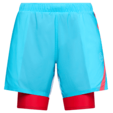 Shorts La Sportiva FLOW 5" SHORT Women Malibu Blue/Hibiscus