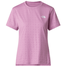 T-shirt a manches courtes The North Face Flex Geo Embossed Short Sleeve Reg T-Shirt Women G6E HUSHED LAVENDER