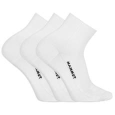 Chaussettes Mammut EVERYDAY QUARTER SOCKS 3 PACK white-black