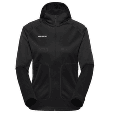 Sweat-shirt Mammut CRAG ML HOODED JACKET WOMEN black 0001