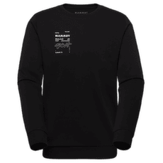Sweat-shirt Mammut MAMMUT CORE ML CREW NECK MEN VERT black 0001