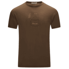 T-shirt a manches courtes Aclima LightWool 140 Classic Tee Kettle Men Dark Earth
