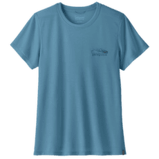 T-shirt a manches courtes Patagonia Cap Cool Trail Shirt - Stratapeaks Women Shore Blue