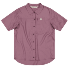 Chemises a manches courtes Mons Royale AT Merino Short Sleeve Shirt Women Sierra Pink