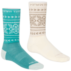 Chaussettes Kari Traa  Puffin Sock 2PK LAG/BLUE LAGOON