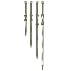 Sangle de sécurité Sea to Summit Stretch-Loc Strap Set Burnt Olive
