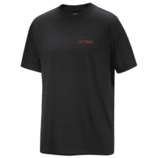 T-shirt a manches courtes Arcteryx Kragg SL Cotton Blurred Bird SS Men Black/Dynasty