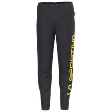 Pantalons La Sportiva PODIUM PANT BIG LOGO Men Black/Yellow