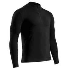 T-shirt a manches longues X-Bionic MIGHTYWOOL SHIRT LS 1/2 ZIP MEN X Black