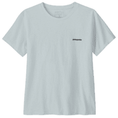 T-shirt a manches courtes Patagonia P-6 Logo Responsibili-Tee Women Fiber White