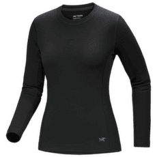 T-shirt a manches longues Arcteryx Satoro Merino Wool Crew Women Black