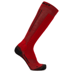 Chaussettes hauteur genou Mammut Ski Mountaineering Merino Knee Socks 3777 mammut red-black