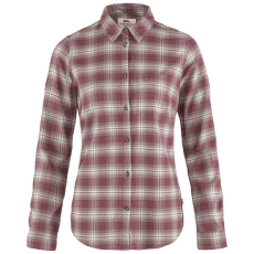 Chemises a manches longues Fjällräven Övik Flannel Shirt Women Mesa Purple-Fog