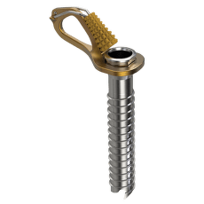 Vis Blue Ice Aero Ice Screw Yellow