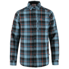 Chemises a manches longues Fjällräven Fjallglim Shirt Men Indigo Blue-Dawn Blue