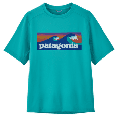 T-shirt a manches courtes Patagonia Cap SW T-Shirt Kids Boardshort Logo: Subtidal Blue