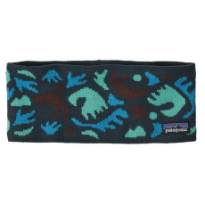 Bandeau Patagonia Powder Town Headband Across Oceans: Smolder Blue