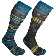 Chaussettes hauteur genou Lorpen T1 SKI MID Men 2PACK BLUE