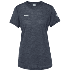 T-shirt a manches courtes Mammut Tree Wool FL T-Shirt Women marine melange 5784