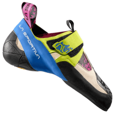 Chaussons d'escalade La Sportiva Skwama Women Apple Green/Cobalt Blue_E05B13
