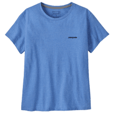T-shirt a manches courtes Patagonia P-6 Logo Responsibili-Tee Women Abundant Blue