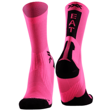 Chaussettes X-Bionic X-SOCKS BIKE PERFORM CREW FLUO PINK/X BLACK