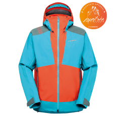 Veste La Sportiva Supercouloir GTX Pro Jacket Men Cherry Tomato/Tropic Blue
