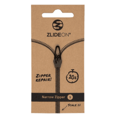 Tirette(s) ZlideON Repair slider for narrow zipper Black