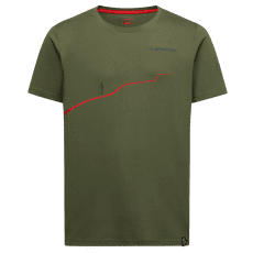 T-shirt a manches courtes La Sportiva TRAIL T-SHIRT Men Cypress/Mountain Red