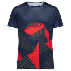 T-shirt a manches courtes La Sportiva COMP T-SHIRT Men Night Sky/Mountain Red