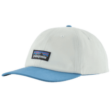 Casquette de baseball Patagonia P-6 Label Trad Cap Birch White w/Shore Blue