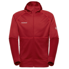 Sweat-shirt Mammut CRAG ML HOODED JACKET MEN 3818 dark mammut red