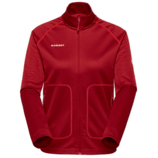 Sweat-shirt Mammut CRAG ML JACKET WOMEN 3818 dark mammut red