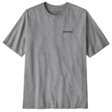 T-shirt a manches courtes Patagonia P-6 Logo Responsibili Tee Men Gravel Heather
