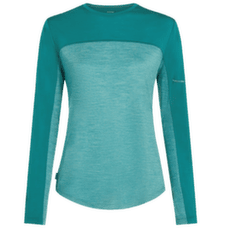 T-shirt a manches longues Icebreaker Merino 125 Cool-Lite™ Sphere LS Tee Colour Block Women TIDALTALHTHR/TIDALTEAL/CB