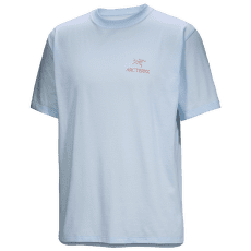 T-shirt a manches courtes Arcteryx Kragg SL Cotton Bird Word SS Men Alpine Blue / Stone Red