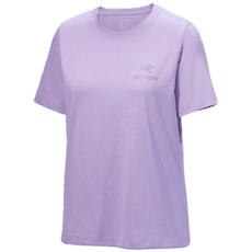 T-shirt a manches courtes Arcteryx Kragg SL Cotton Emblem Crew SS Women Mallow