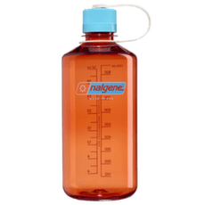 Bouteille Nalgene Narrow-Mouth 1000 mL Sustain Flame w/Blue Atoll