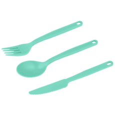 Ensemble Sea to Summit Camp Cutlery Set 3 Piece Cabbage
