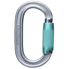 Mousqueton Black Diamond OVAL TRIPLE LOCK CARABINER Polished