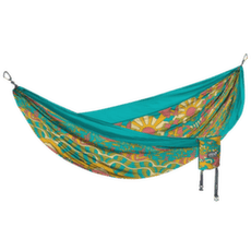 Hamac Eno DoubleNest Print - Giving Back 337 Vibrant Earth/Cyan