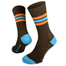Chaussettes Northman Larvik merino 75_Tmavě hnědá