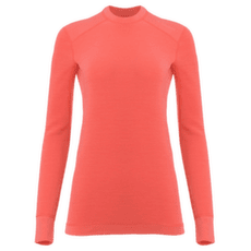 T-shirt a manches longues Aclima StreamWool Crew Neck Women Spiced Coral