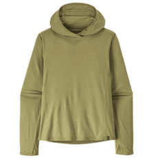 T-shirt a manches longues Patagonia Cap Cool Sun Hoody Women Gumtree Green - Light Gumtree Green X-Dye