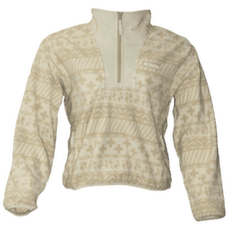 Sweat-shirt Columbia Sequoia Grove II Printed Half Zip Women Ancient Fossil Wizard Island Tonal 271