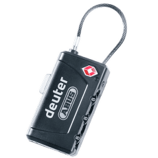 Verrous deuter TSA Cable Lock Black