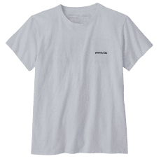T-shirt a manches courtes Patagonia P-6 Logo Responsibili-Tee Women White