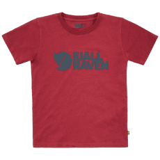 T-shirt a manches courtes Fjällräven Fjällräven Logo T-shirt Kids Pomegranate Red