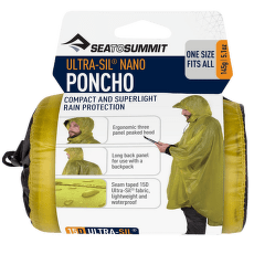 Poncho Sea to Summit 15D UltraSil™ Nano Poncho Lime (LI)